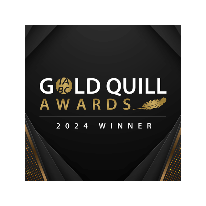 Gold Quill Awards 2024 Winner logo